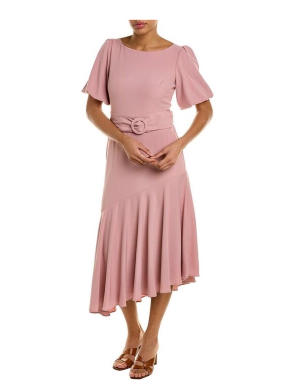 Blush TAYLOR asymmetrical midi dress NWT size 16